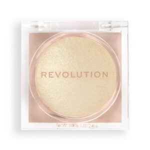 Make your skin glow like it’s golden hour with the Revolution Beam Bright Highlighters: A luxurious silky powder that melts into the skin like a liquid. This unique fluid formula creates a soft luminous glow to the dimensions of the skin