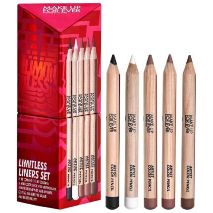 MAKE UP FOR EVER Mini Artist Color Pencil Lip & Eye Liner Set