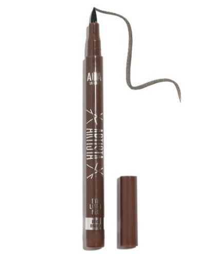 AOA Artista Fine Felt Tip Liquid Eyeliner - Dark Brown