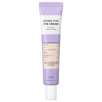 esfolio Eye Contour Cream Esfolio Retinol Vital Eye Cream