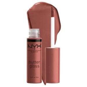 nyx butter gloss praline opened