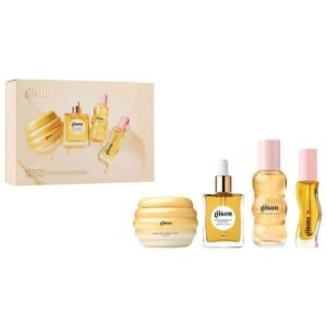 gisou Glow All The Way Hair and Lip Gift Set
