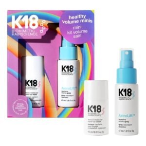 K18 Healthy Volume Minis Hair Gift Set with Leave-In Molecular Repair Hair Mask and AstroLift Volume Spray