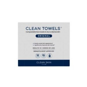 Clean Skin Club Travel Disposable Face Towel - 10 Count