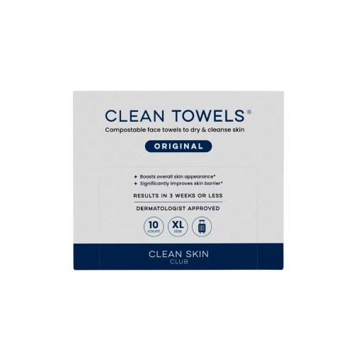 Clean Skin Club Clean Towels® Original XL Travel — 10 Count