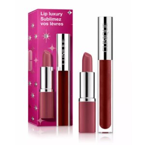 Clinique Lip Luxury Lipstick and Lip Gloss Gift Set
