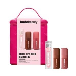 Huda Beauty Habibi Lip And Cheek Best Sellers Kit